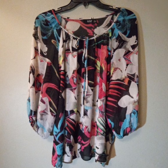 a.n.a Top, a.n.a Blouse,size M - Picture 3 of 7